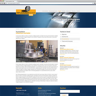 modus_vm berät Unternehmens-Relauch von Lossa zur Entlackungstechnik Süd