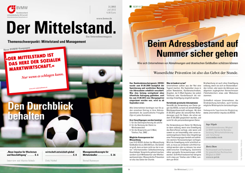 Der Mittelstand, Ausgabe 3/2012