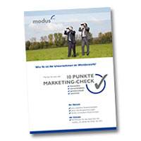 Infofolder Marketing-Check