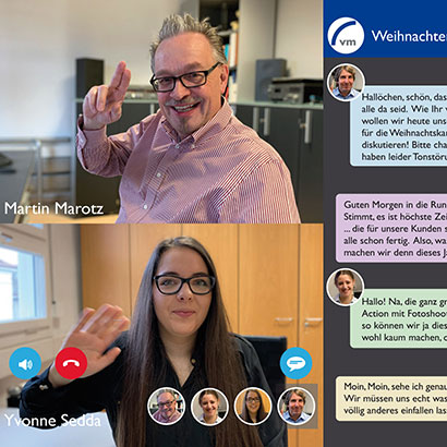 modus_vm Weihnachtskarte 2020 zu Corona