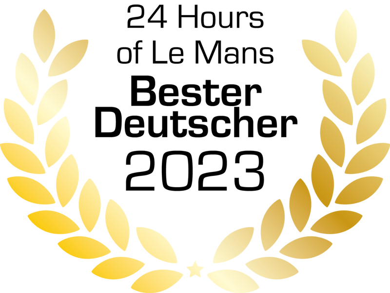 Laurents Hörr bester deutscher Fahrer bei den 24h von Le Mans 2023
